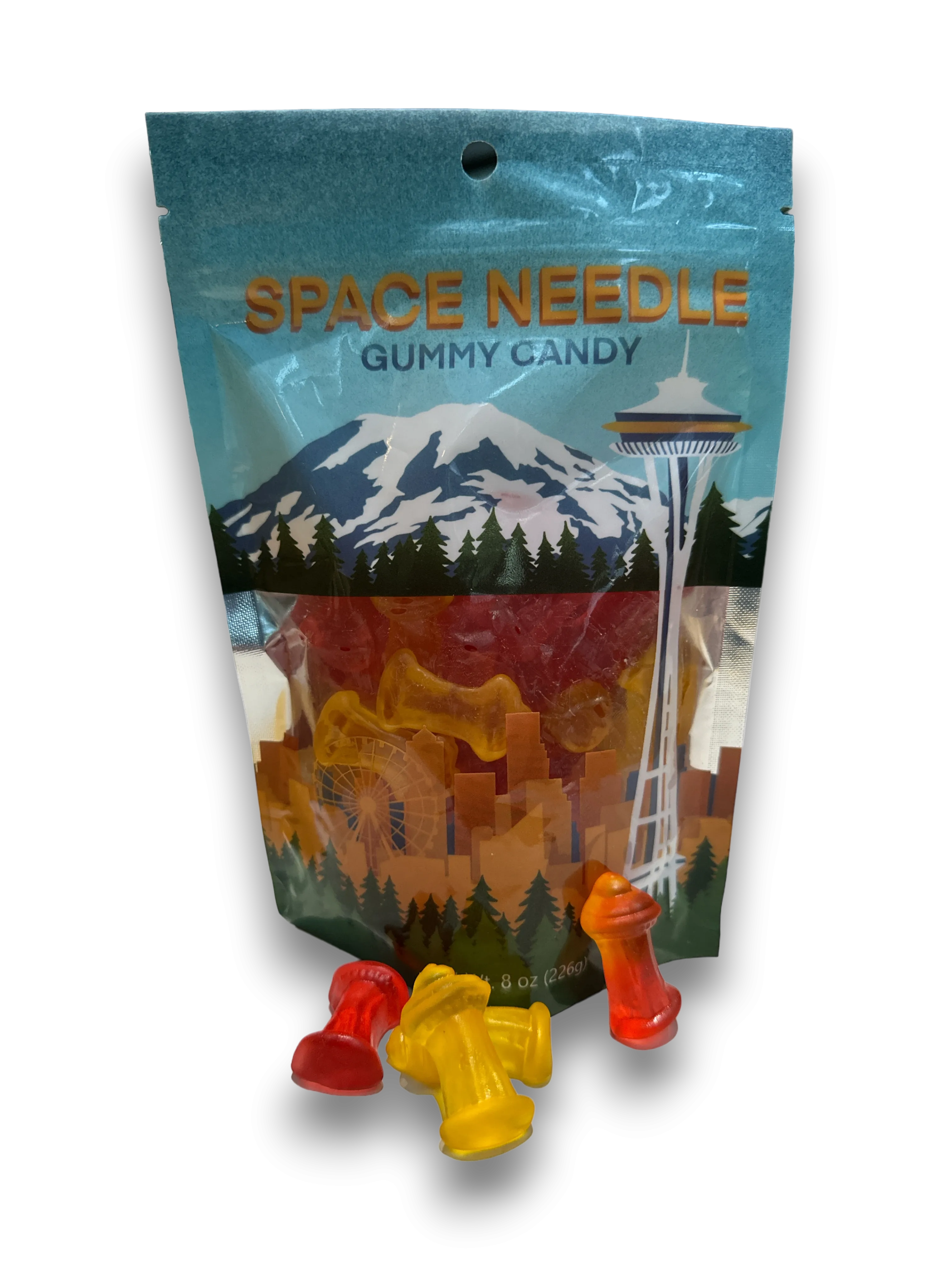 8 Oz Space Needle Gummies