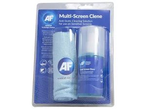 AF Multi-Screen Clene 200ml with Micro-fibre Cloth