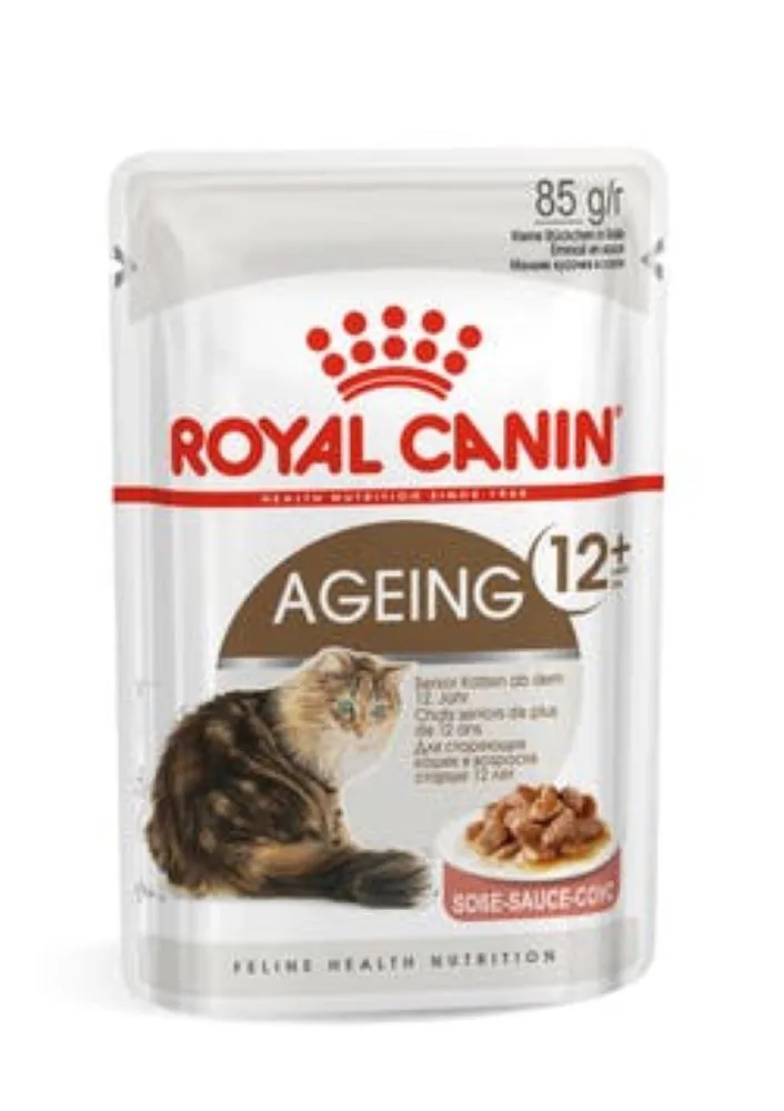 Ageing 12  in Gravy Wet Cat Food