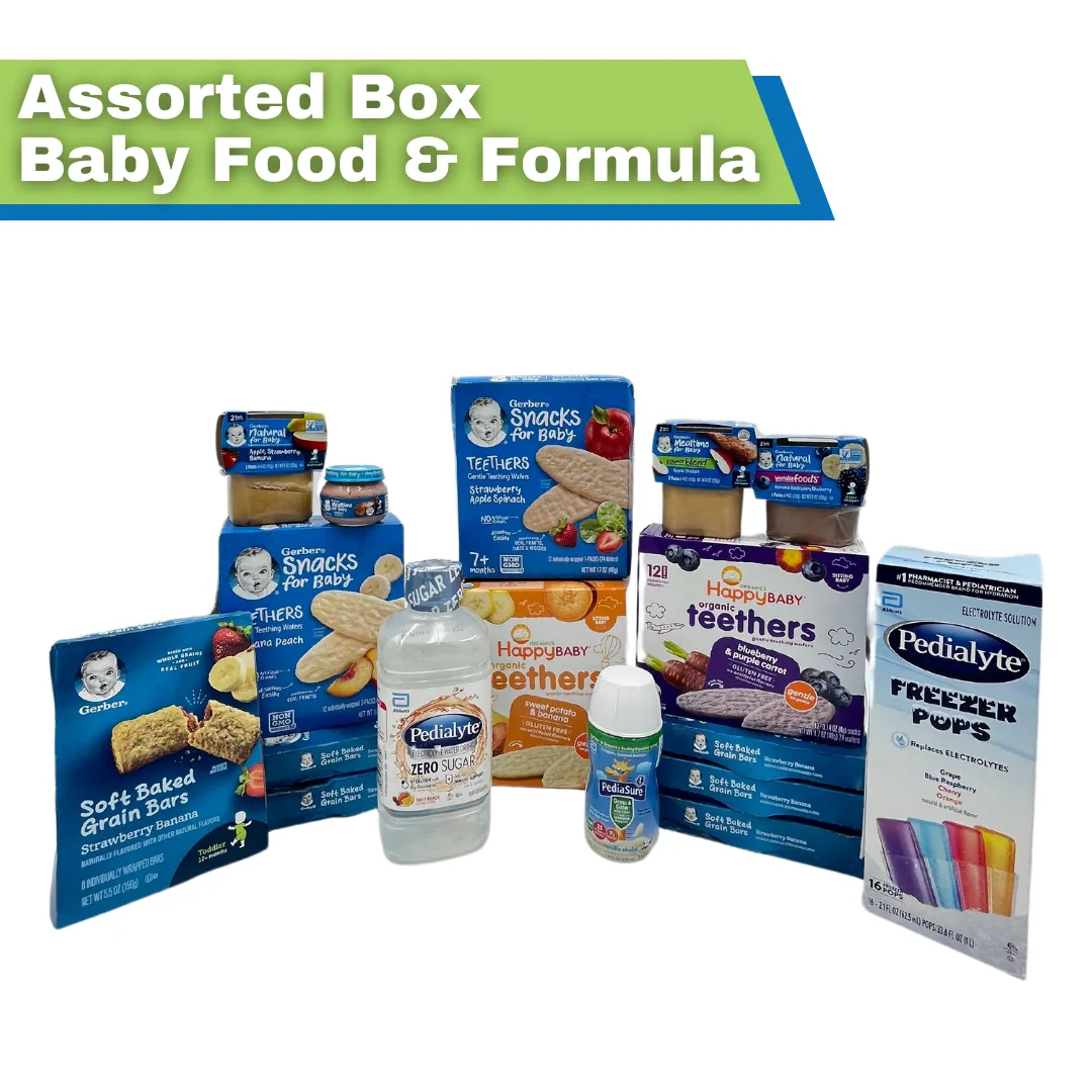 Baby Formula, Food, and Other Baby Products: Assorted Box