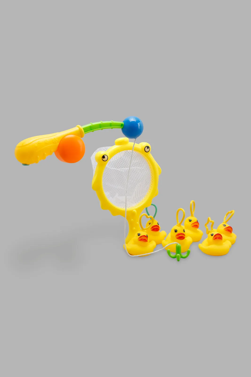 Baby Yellow Bath Finishing Toy (8 Piece)