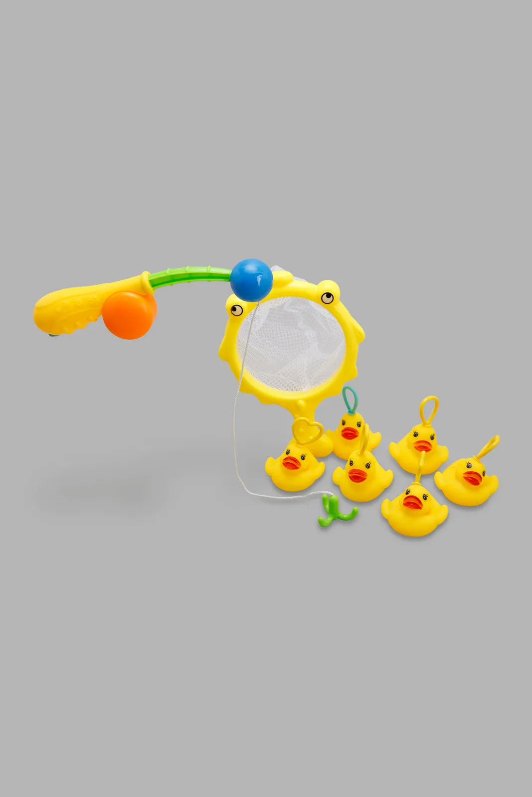 Baby Yellow Bath Finishing Toy (8 Piece)