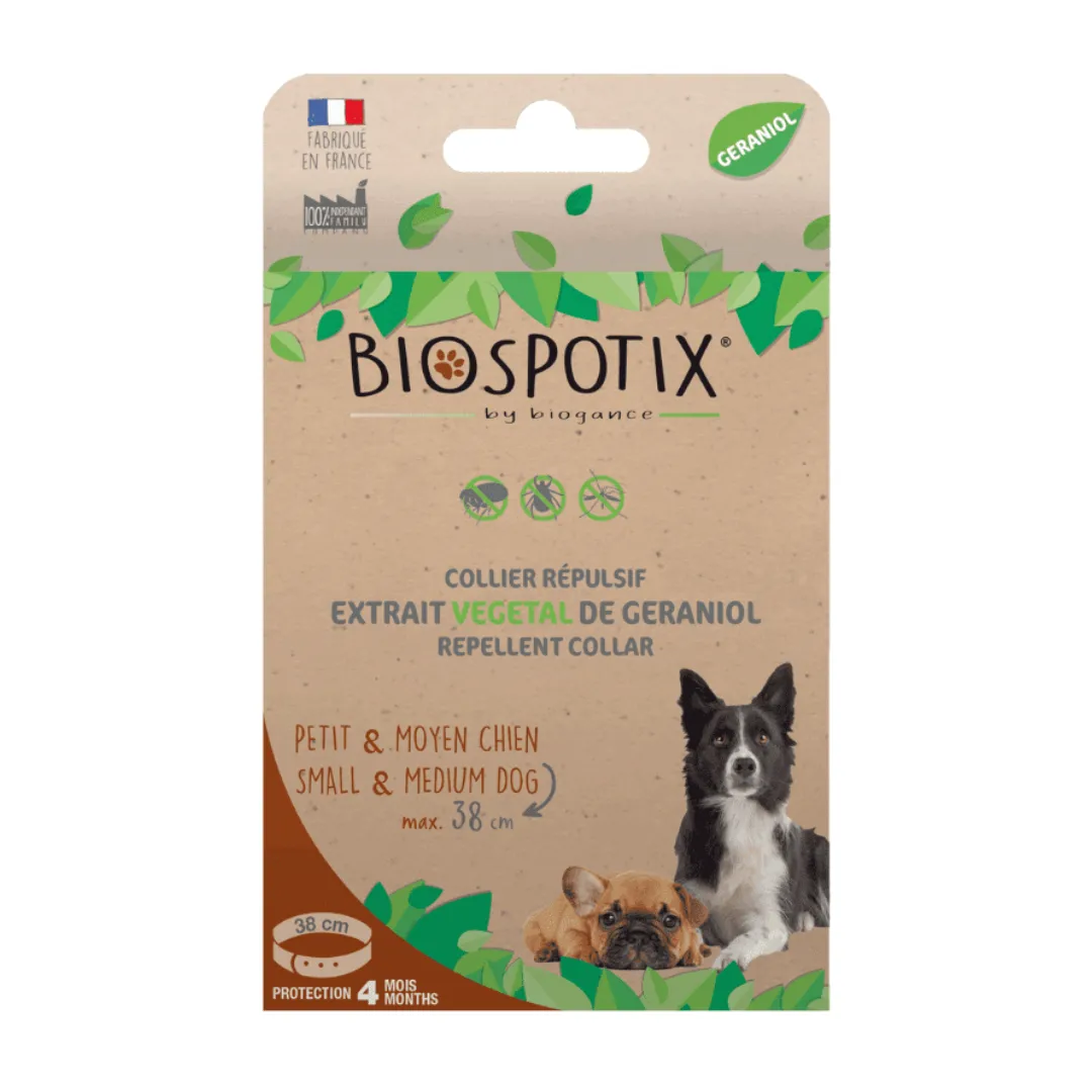 Biospotix Natural Flea Repellent Collar for Dogs