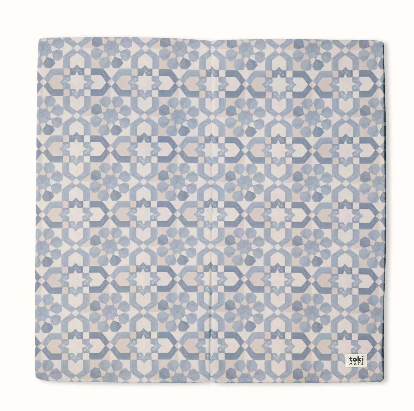 Blue Tile Padded Playmat