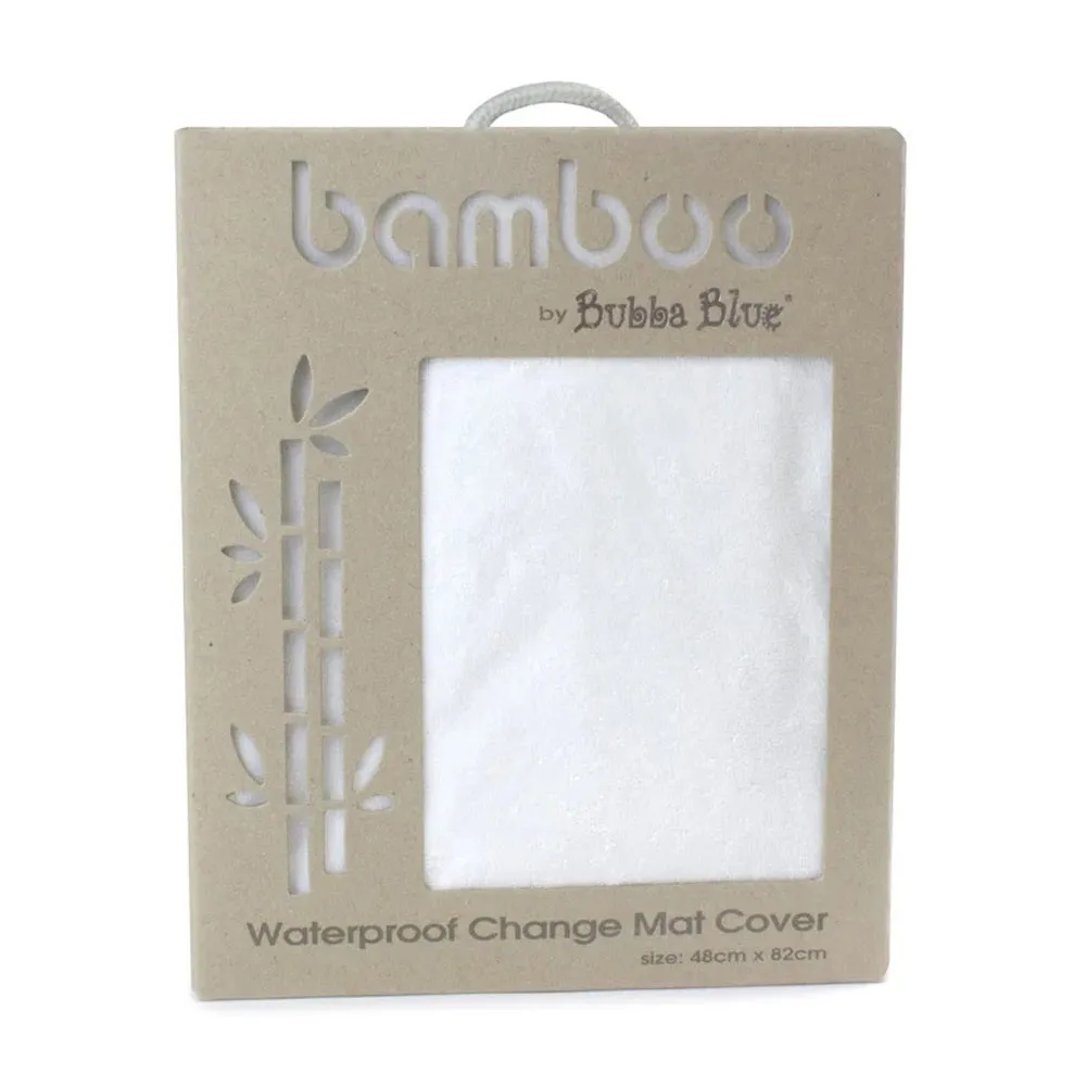 Bubba Blue Bamboo Change Mat Cover Waterproof