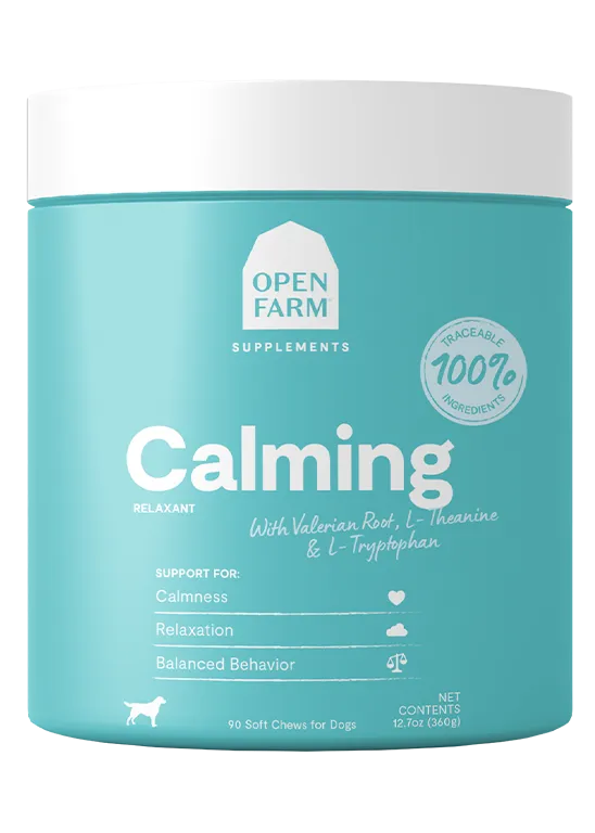 Calming Health Supplement Chews for Dogs