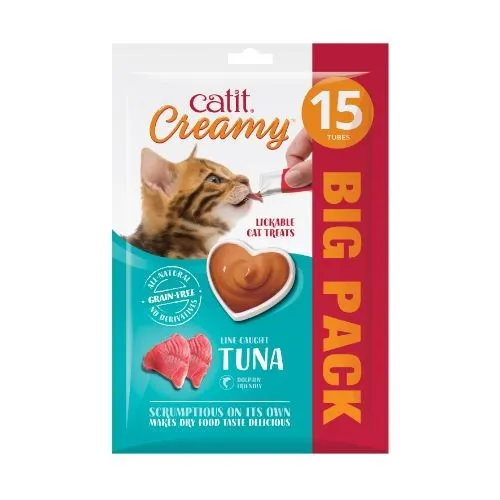 Catit Creamy Tuna Cat Treats - 15pk