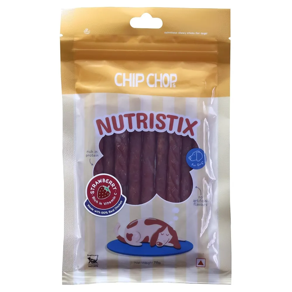 Chip Chops Blueberry, Mango and Strawberry Nutristix Dog Treats Combo (3 x 70g)