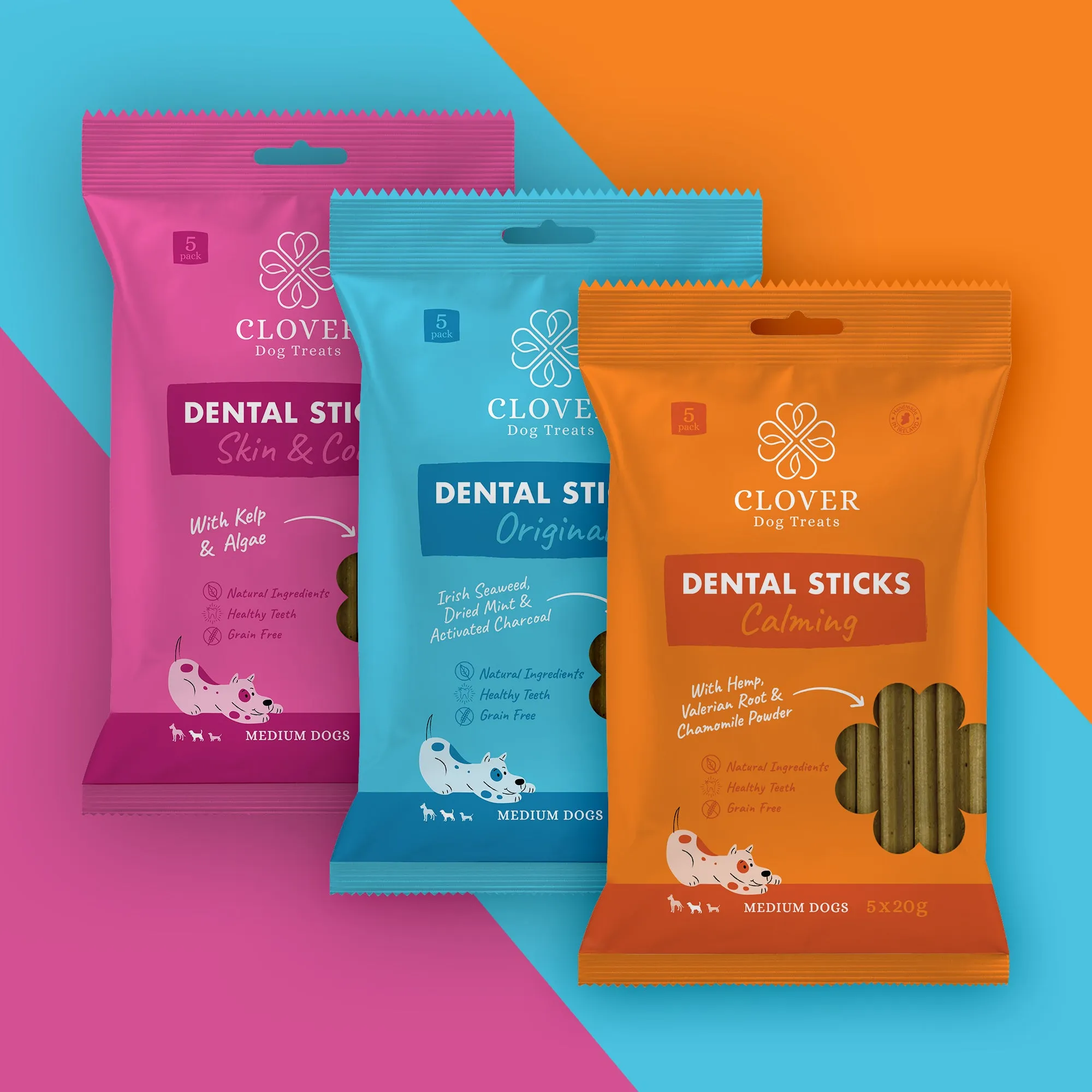 Clover Dog Treats - Calming Sticks