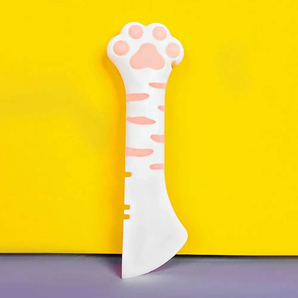 Cute Cats Paw Multifunction Pets Canned Spoon Plastic Jar Opener