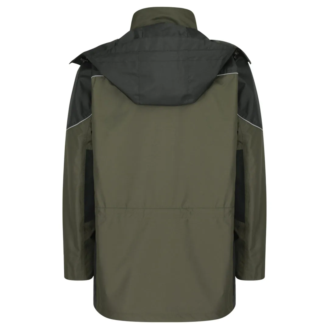 Field Tech Waterproof Jacket - Green by Hoggs of Fife