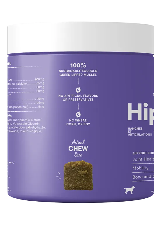 Hip & Joint Health Supplement Chews for Dogs