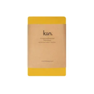 Kiin Baby Organic Change Pad / Bassinet Sheet - Mustard