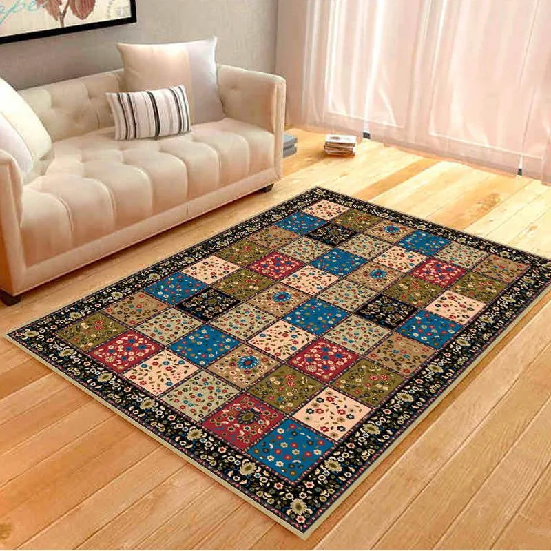 Living Room Carpet Bedroom Bed Soft Rug Kitchen Rug Anti-slip Floor Corridor Mat