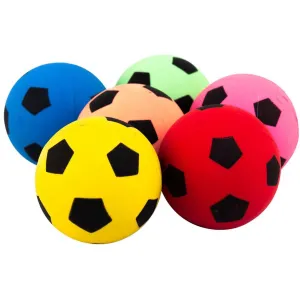 Magni Bouncing ball with football print, Ø4,5 cm., 4 pcs.