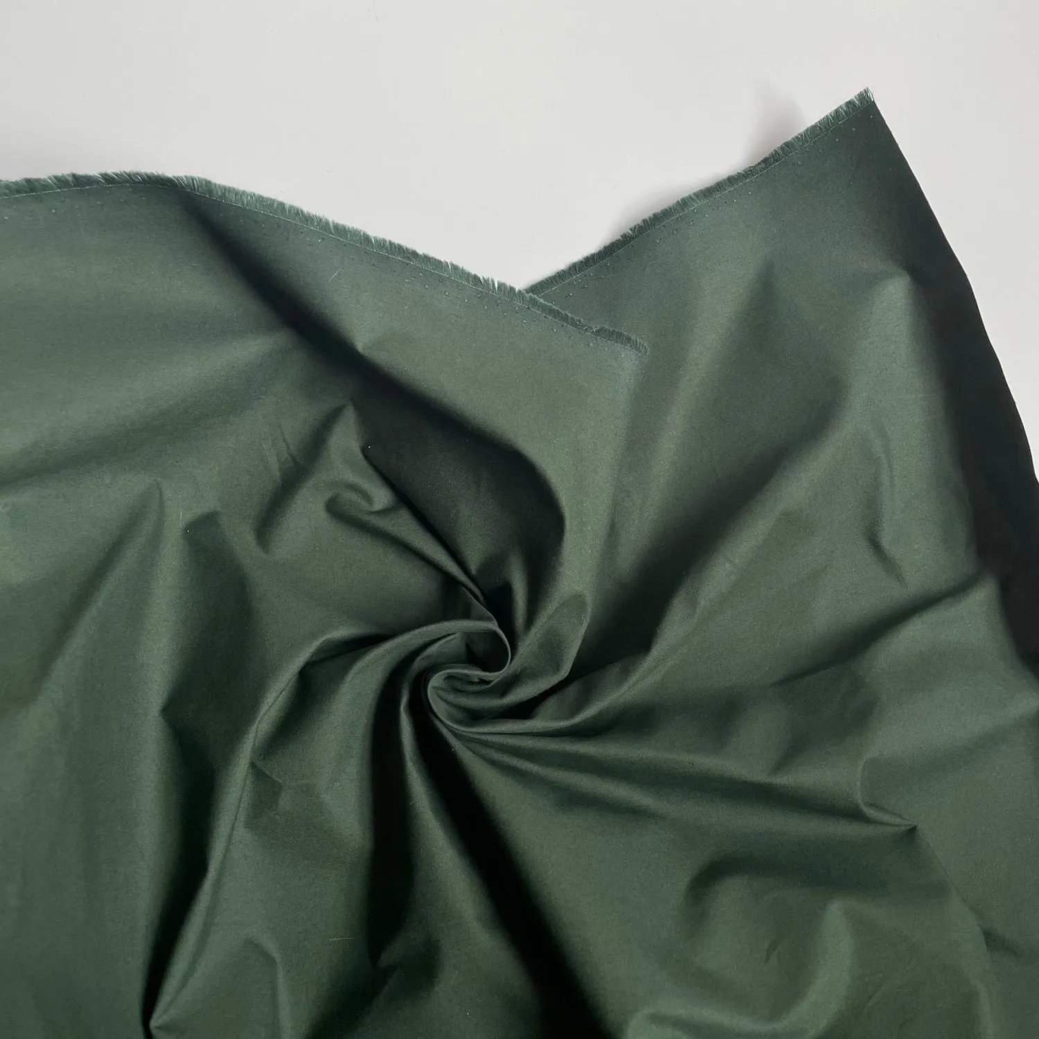 Merchant & Mills Fabric : Organic British Dry Oilskin - Fern