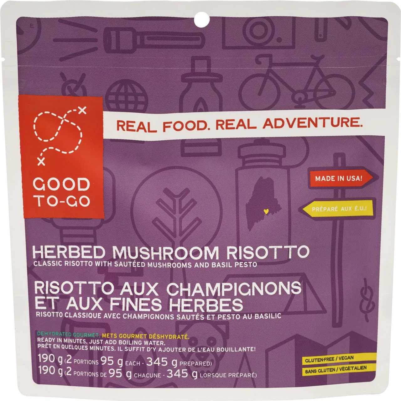 Mushroom Risotto - 2 Servings