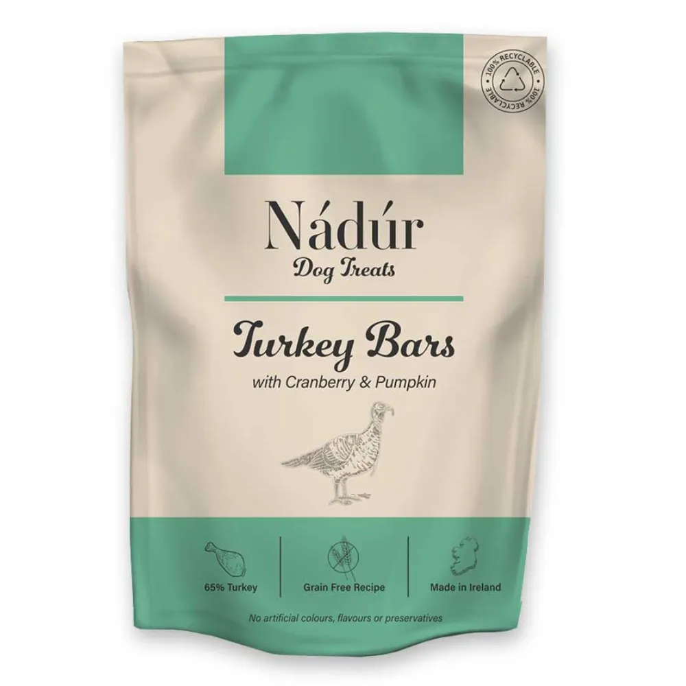 Nadur Dog Treats - Turkey Bars