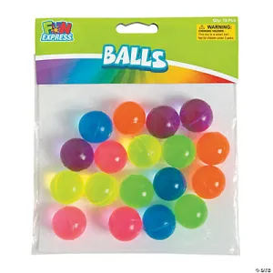 Neon Bouncy Balls | 18ct