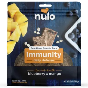 Nulo Functional Granola Immunity Blueberry & Mango Dog Treats 10 oz