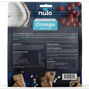 Nulo Functional Granola Mobility Peanut Butter & Apples Dog Treats 10 oz