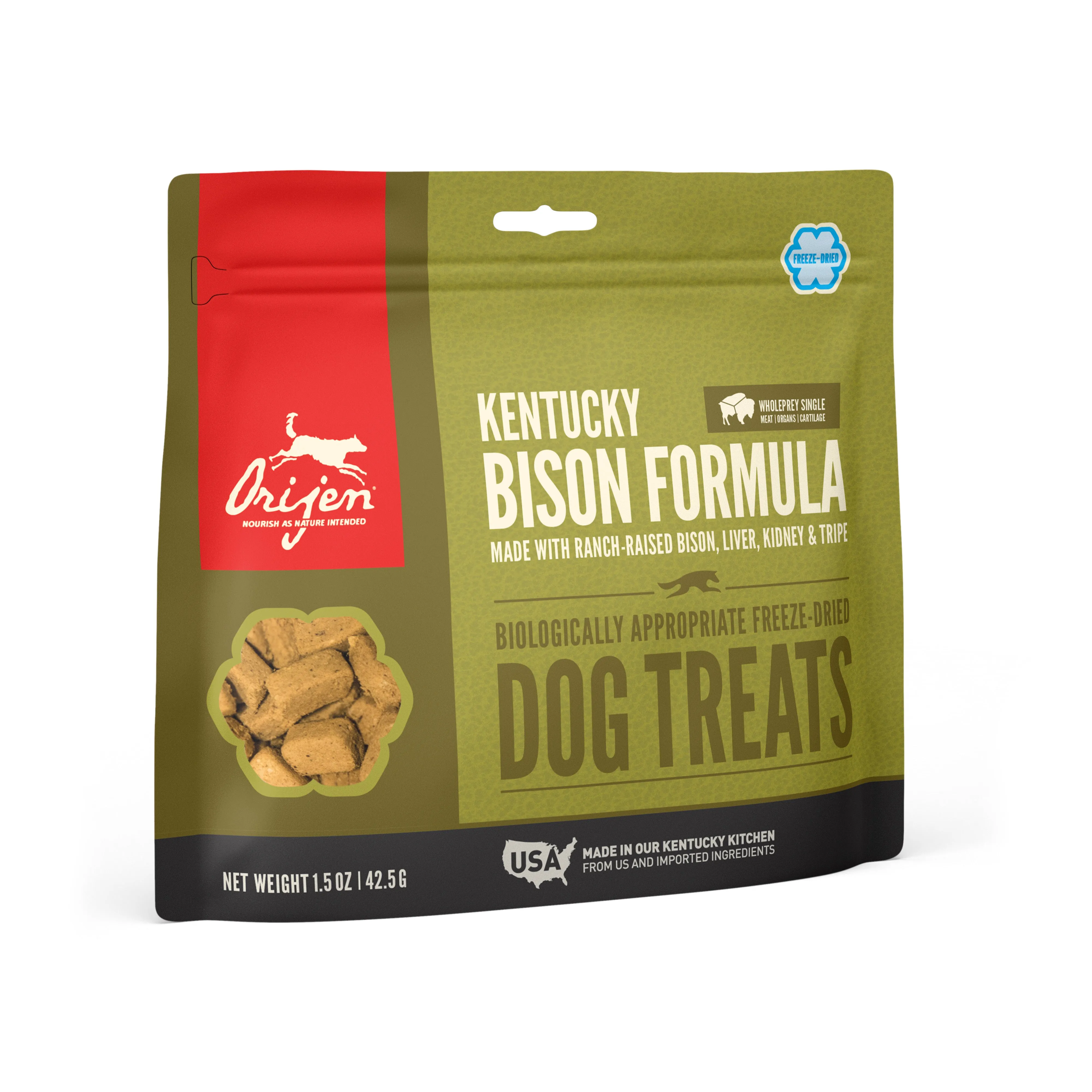 Orijen Bison Freeze-Dried Dog Treats