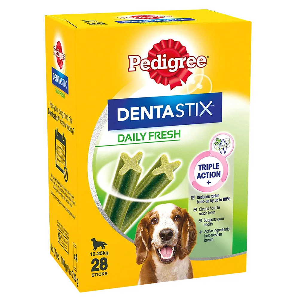 Pedigree Dentastix Fresh - Medium 28 Pack