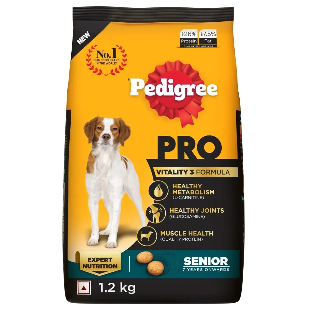 Pedigree PRO Expert Nutrition Senior(7  Years) Adult Dog Dry Food