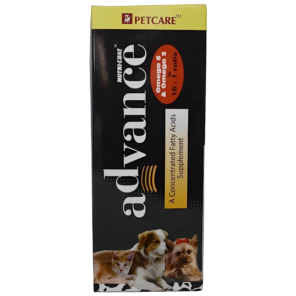 Petcare Nutricoat Advance Omega 3   6 Syrup for Dogs and Cats