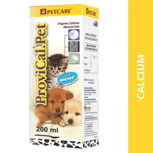 Petcare Provical Pet Calcium Supplement Syrup for Dogs and Cats