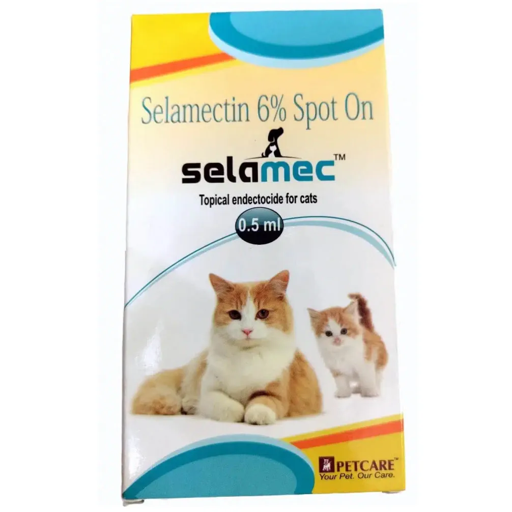 Petcare Selamec (Selamectin) Spot On for Cats