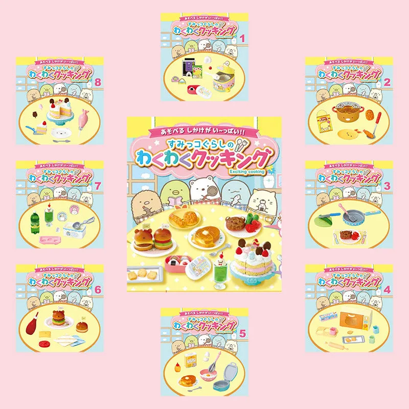 Rare 2019 Re-Ment Sumikko Gurashi Exciting Cooking (Sold Individually) <Free Shipping>