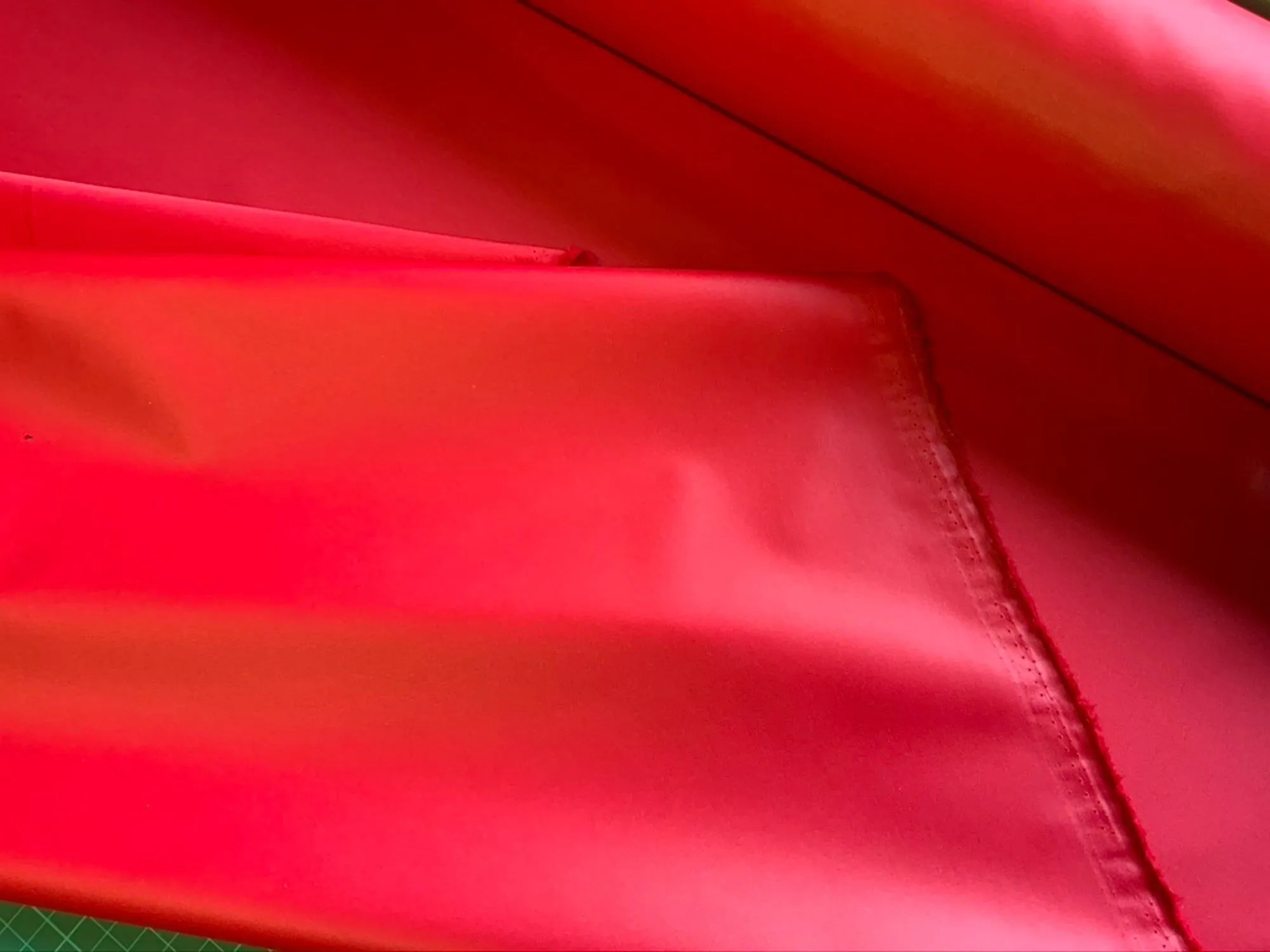 RED Waterproof Fabric - 150 cms wide - 190 gsm for Garden Furniture, Cushions etc