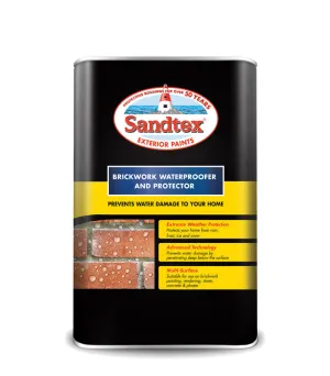 Sandtex Brickwork Waterproof Protector - Clear - 5 Litre