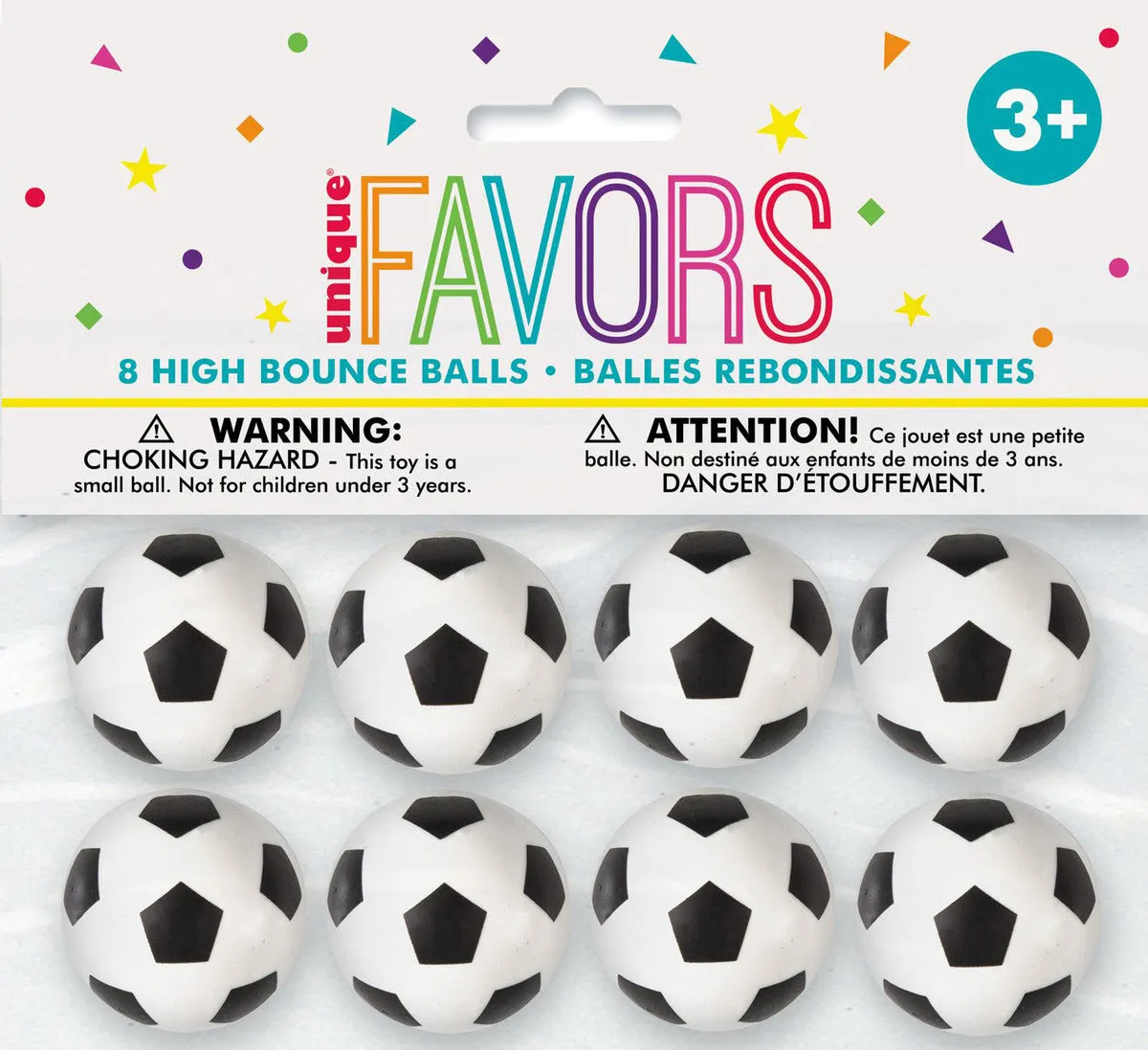 Soccer Bouncy Balls (8 pack)