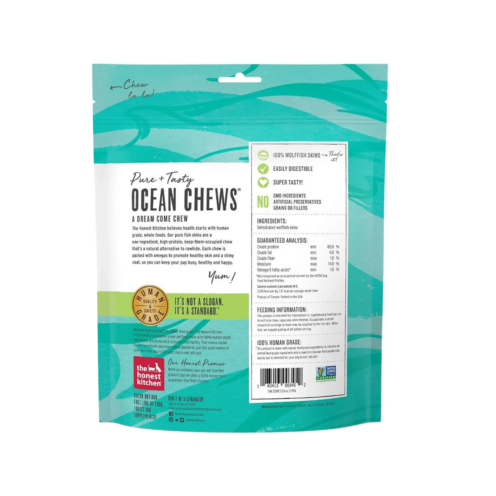 The Honest Kitchen Beams Ocean Dog Chews