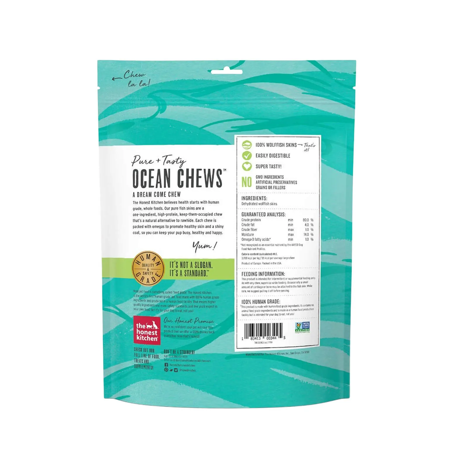 The Honest Kitchen Beams Ocean Dog Chews