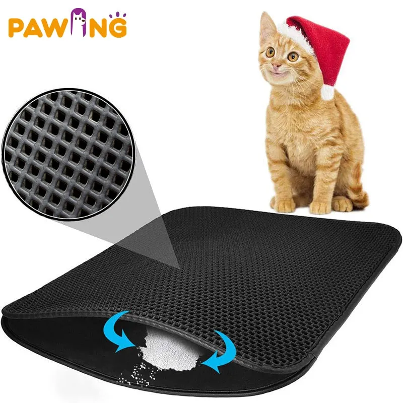 Waterproof Bottom non-slip Cat Litter Mat