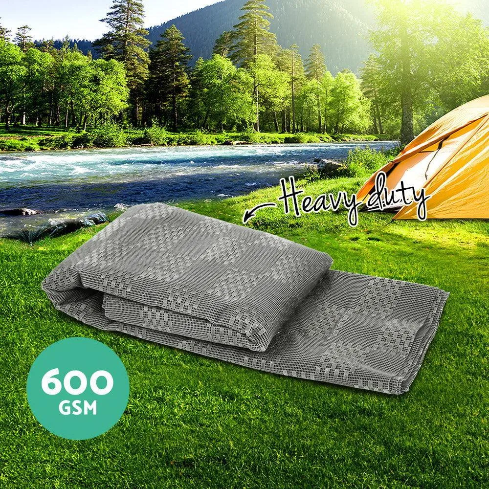 Weisshorn 4M X 2.5M Annex Matting 600 GSM Floor Mats Mesh Caravan Parks Annexes