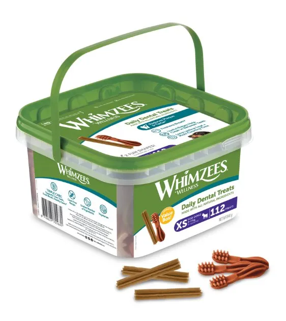 Whimzees Variety Value Box Dental Dog Chews