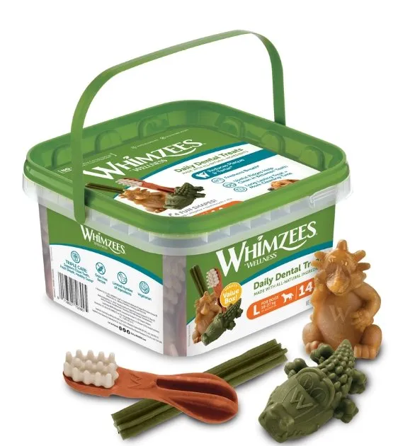 Whimzees Variety Value Box Dental Dog Chews