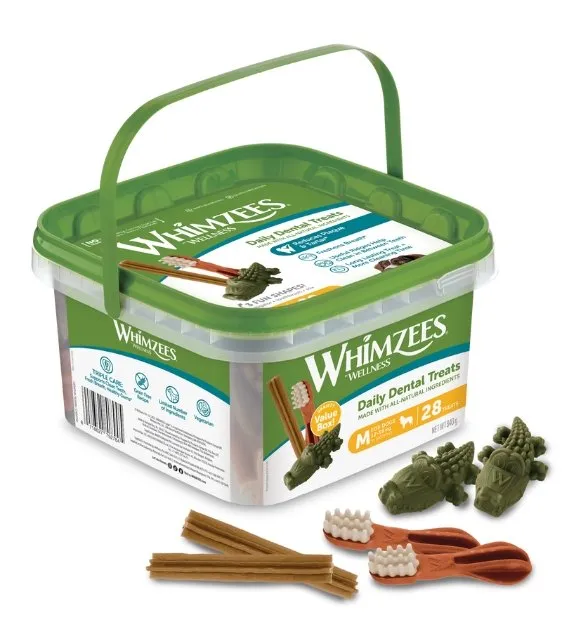 Whimzees Variety Value Box Dental Dog Chews