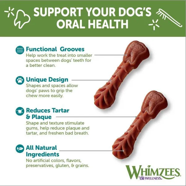 Whimzees Vegetarian Dental Chews for Dogs