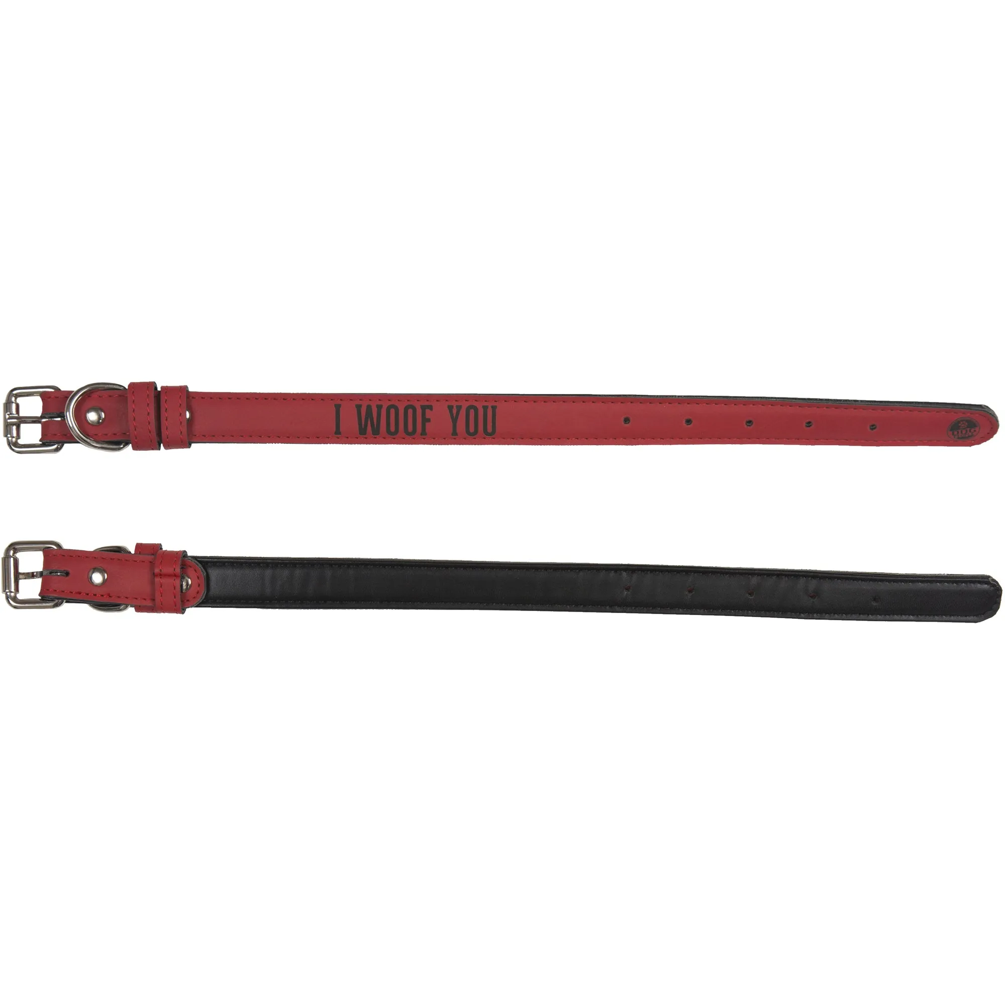 Woof 30" PU Leather Pet Collar